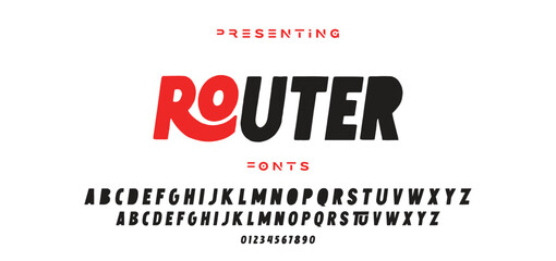 Minimal modern logo alphabet fonts. Typography minimalist urban sana serif digital fashion future creative logos fonts. vector illustration