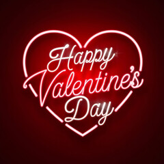 A post design with text happy valentine's day black dark background