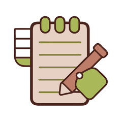 Obraz premium Legal Pad Icon