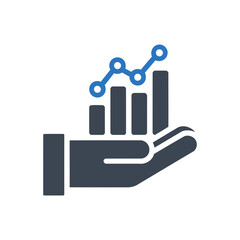 Analytics Hand Icon