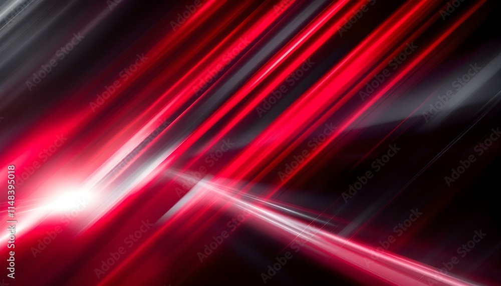 Poster abstract red and black are light patterns with floor wall metal texture soft tech diagonal backgroun