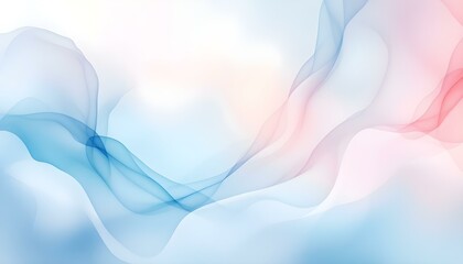 Fototapeta premium Abstract pink blue wavy with blurred light curved lines background. neutral, color stripes, background. soft pastel color. modern wave background. abstract graphic art wallpaper background