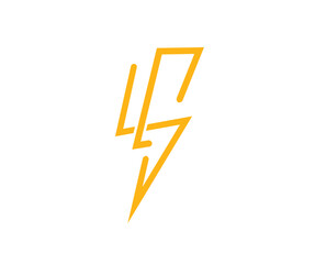 lightning logo design, lightning logo vector icon