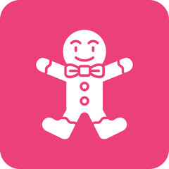 Gingerbread man Icon
