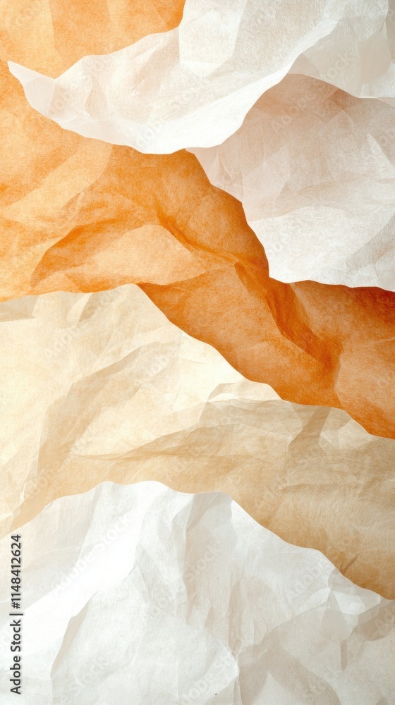 Poster abstract orange gradient background texture high resolution digital art soft lighting artistic conce