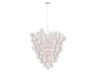 RH Talia Entry Chandelier - Elegant Lighting Fixture Against white Background