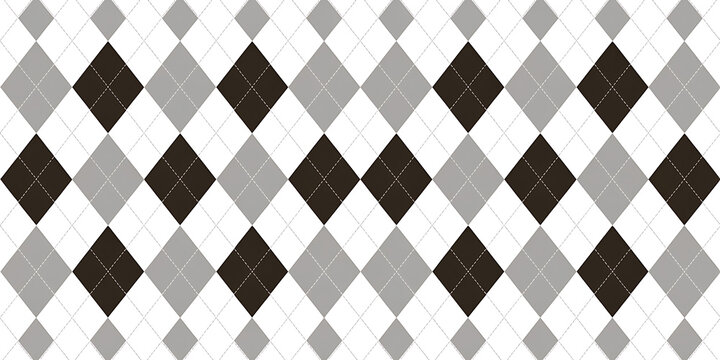 A cutout png design asset of an argyle pattern isolated on a white background