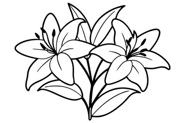 Spring Floral Bouquet with Tulips and Daisies - Vector Design