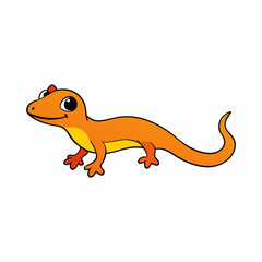 lizard, animal, reptile, isolated, gecko, cartoon, dinosaur, wildlife, green, nature, white, cute, dino, vector, dragon, crocodile, illustration, salamander, wild, frog, rex, white background, happy, 