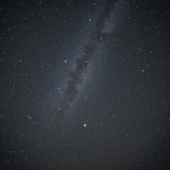 Clearly milky way galaxy with stars and space dust in the universe
