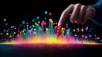 Abstract environments interactive infographics and data visualization technologies