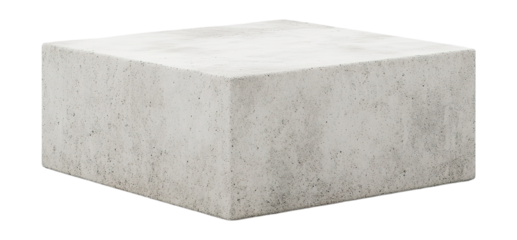 stone podium isolated