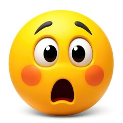 Fototapeta premium A collection of sad emojis depicting various emotions such as anxiety, disappointment, and embarrassment emphasizes the struggles of human feelings in daily life