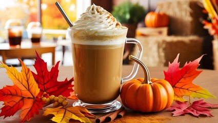 Whipped Cream Dreams: A Pumpkin Spice Delight

