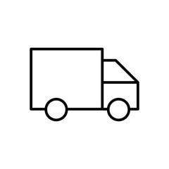 trucking line icon