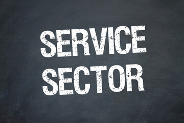 Fototapeta premium Service Sector 