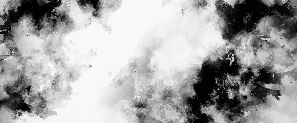 抽象的　水墨画　背景　素材