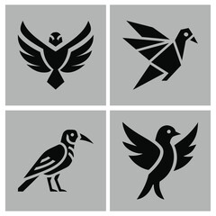 Versatile Bird Logo Vector for Design Needs