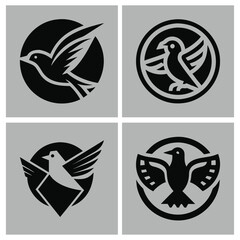 Versatile Bird Logo Vector for Design Needs