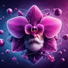 Orchid DAD A medium purple pink expressing creativity and unique
