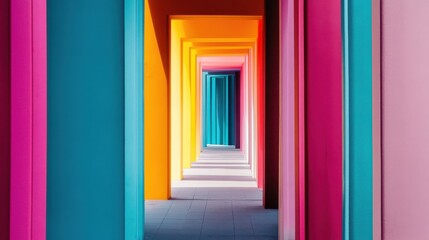 Fototapeta premium colorful, minimalist style, clean aesthetic, sharp focus