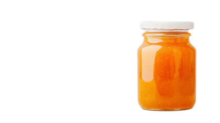 Jar of Golden Honey with Smooth Texture and Natural Sweetness