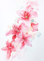 floral background with flowers