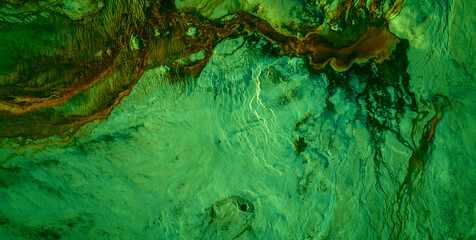 Subtle Grunge Textured Pattern on a Vintage Blank Canvas