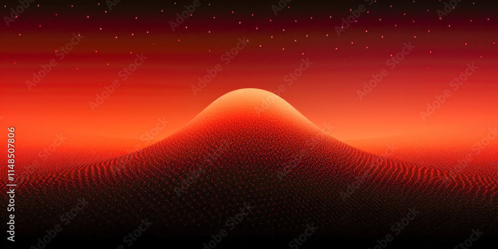 Poster a colorful background with multiple shapes and colors