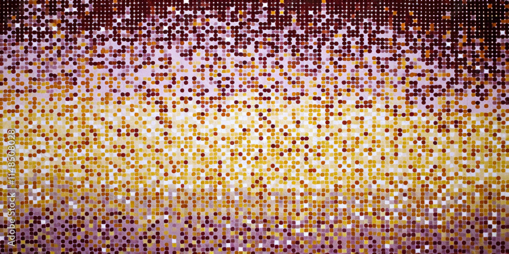 Poster a colorful background with multiple shapes and colors
