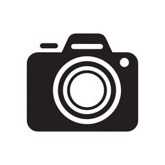 Camera vector icon Art & Illustration