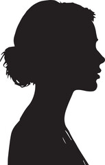 silhouette of a woman