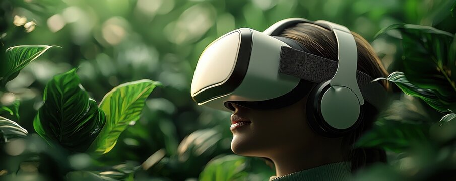 Harnessing technology for mental health wellness in virtual forests