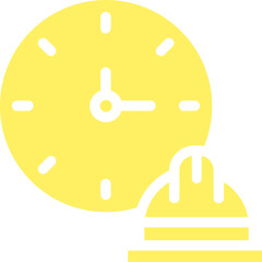 Working Hours icon design logo
