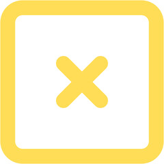 Fototapeta premium X Square icon design logo