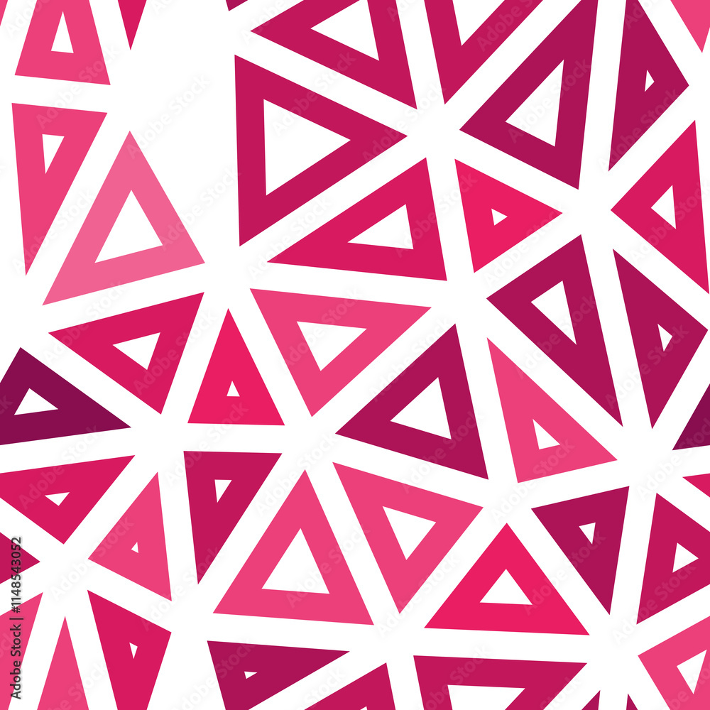 Poster abstract background with geometric mosaic shapes. large triangle size. mono tone style. geometric sh