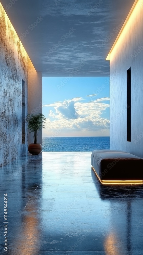 Aufkleber minimalist geometric shapes a sharp torus in gallery