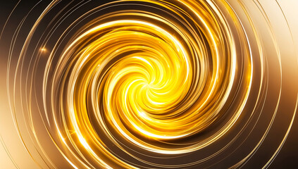 a mesmerizing abstract golden spiral pattern