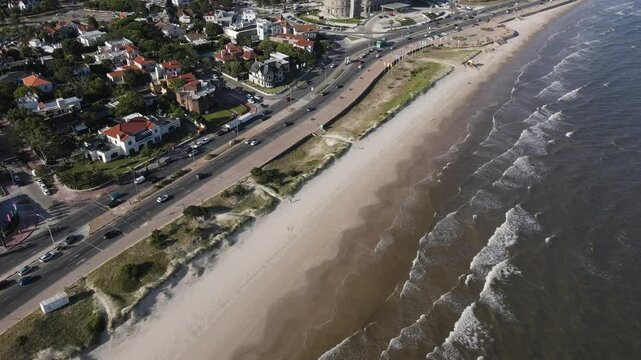 Stunning Aerial Views of Carrasco Beach