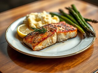 "Delicious Salmon Meal