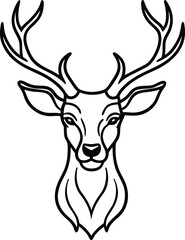 deer head silhouette