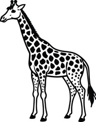 giraffe illustration