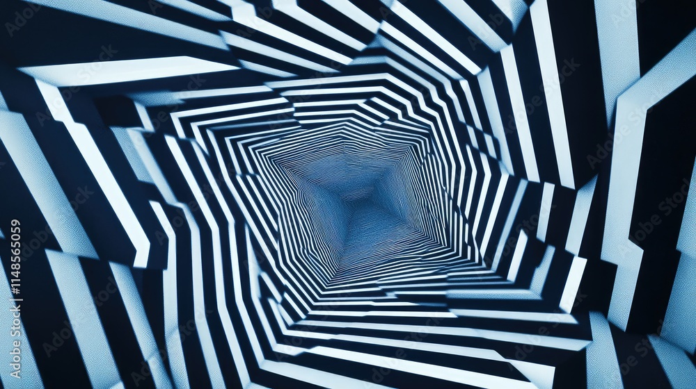 Aufkleber line background with a maze-like geometric design, showcasing sharp angles and symmetry.
