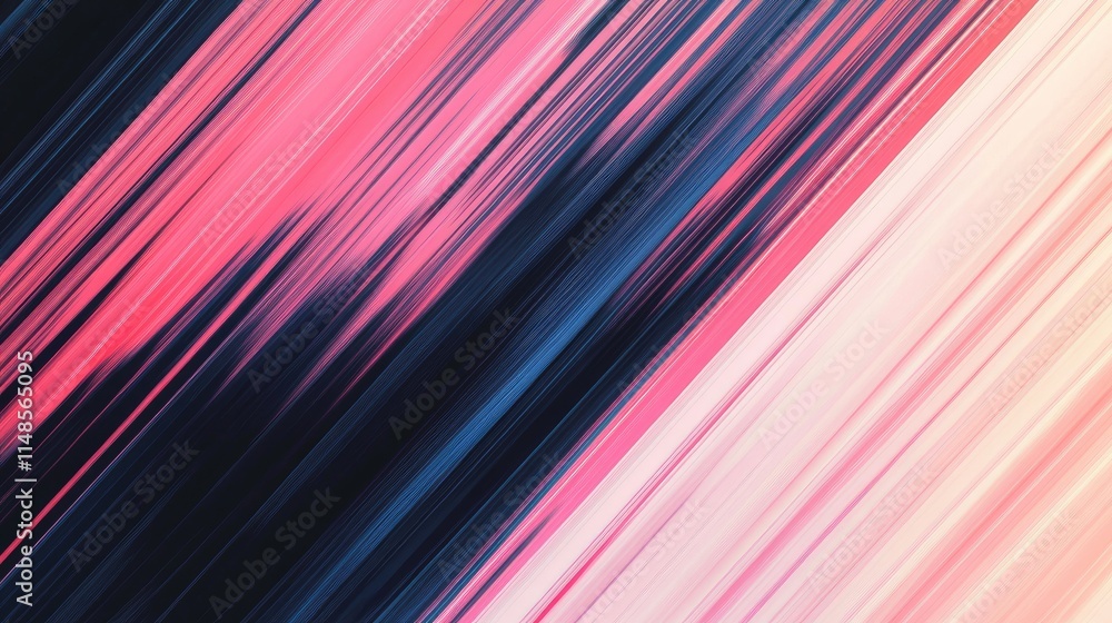 Aufkleber Line background with diagonal strokes in a repeating pattern, creating a sleek and modern design.