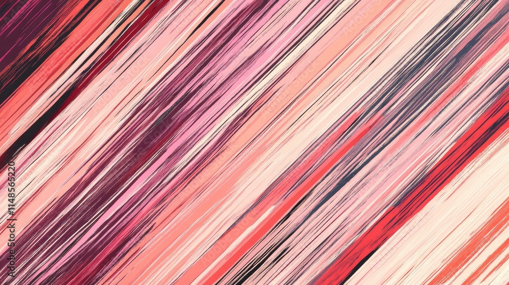 Aufkleber Line background with diagonal strokes in a repeating pattern, creating a sleek and modern design.