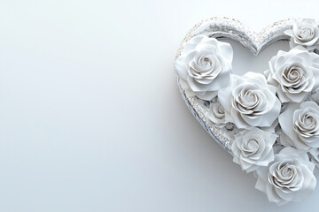 Obraz premium Abstract background with numerous overlapping 3D heart shapes in various sizes on the vibrant backgound for valentine wallpaper, love