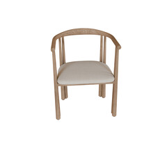 Elliot Dinning Chair isolated transparent background