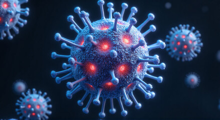 3d rendered illustration of a bacteria
