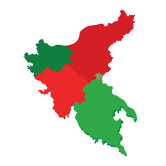 Obraz premium map vector file 