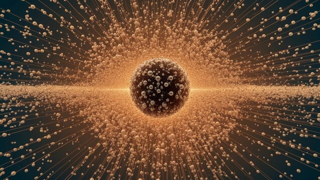 Particle simulation visualizing one billion lorentz factor particles